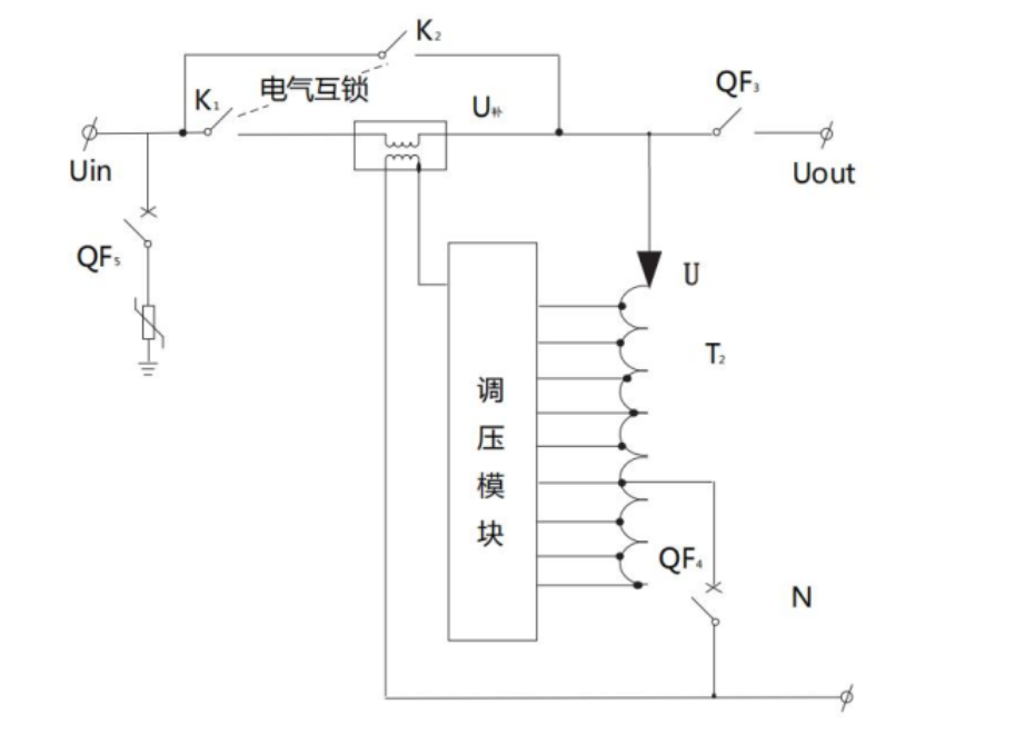 低电压线路调节器 LVR原理图